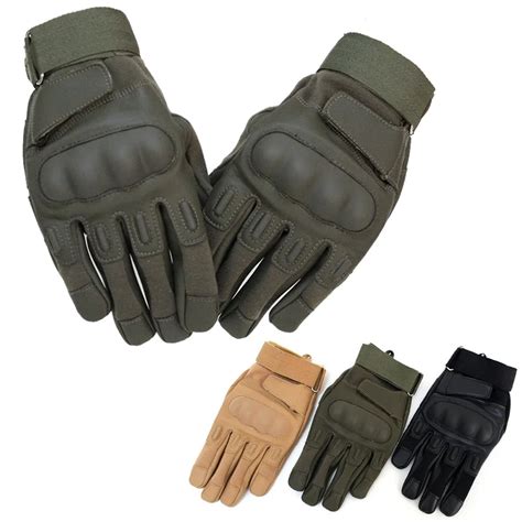 Blackhawk PU Leather Men Tactical Gloves Training Motocycle Outdoor ...