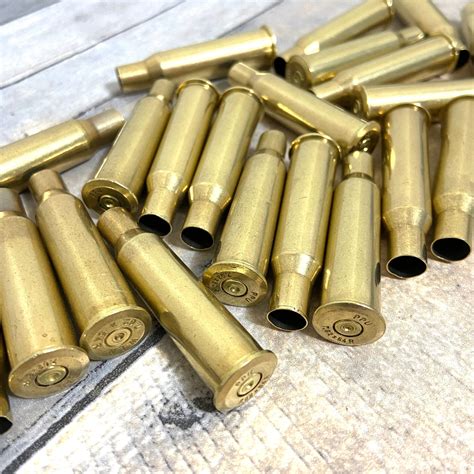 7.62x54R Empty Spent Brass Rifle Bullet Casings Used Shells Cleaned ...