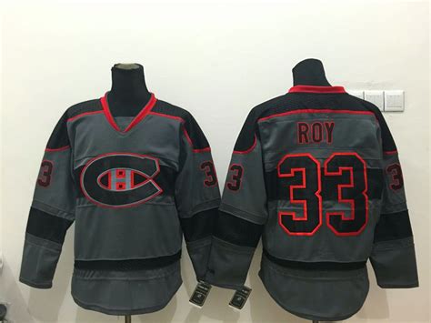 Cheap Montreal Canadiens Vintage Hockey Jerseys #33 Patrick Roy Jersey ...