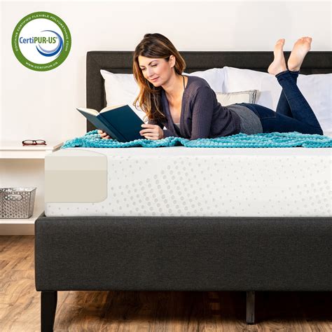 Best Choice Products 10" Dual Layered Medium-Firm Memory Foam Mattress ...