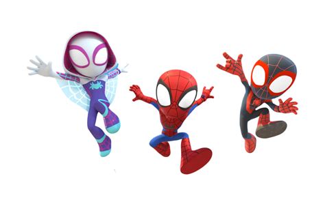 Spidey and his amazing friends! by DracoAwesomeness on DeviantArt