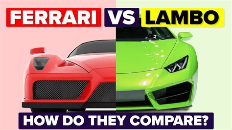 Ferrari Versus Lamborghini - All About Lamborghini