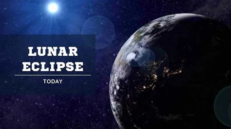 Lunar Eclipse 2023 Today: Check India Timings City-Wise, When, Where ...