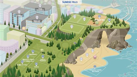 (Sims 4 Fanmade Maps) Sunrise Hills by filipesims | Sims 4, Sims, The ...