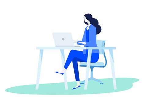 Office Lady by Midnight Snack on Dribbble