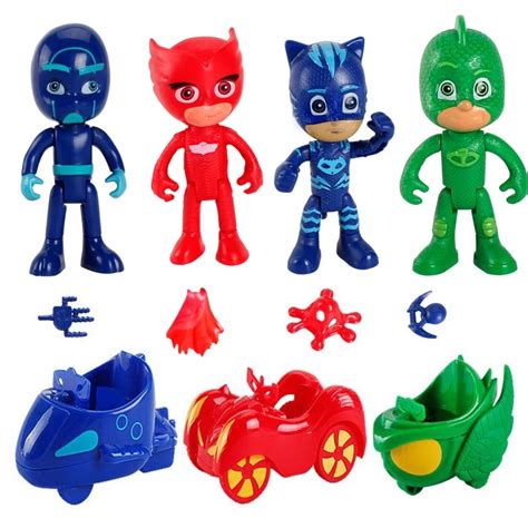 PJ Masks Action Figures Car Set With 7 Catboy Cartoons - YorMarket - Online Shopping Namibia ...