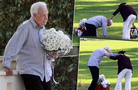 Bob Barker Visits Wife’s Grave And Collapses