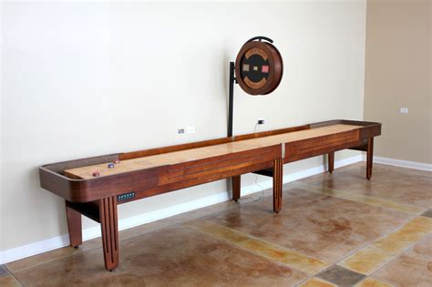 Shuffleboard Table Dimensions Diagram