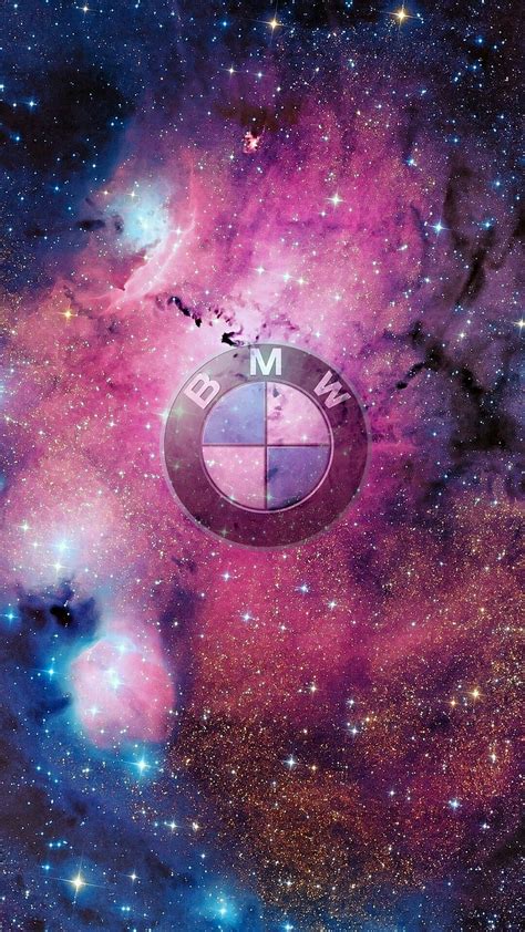 1080P free download | BMW Universe, galaxy, car, brand, logo, HD phone ...