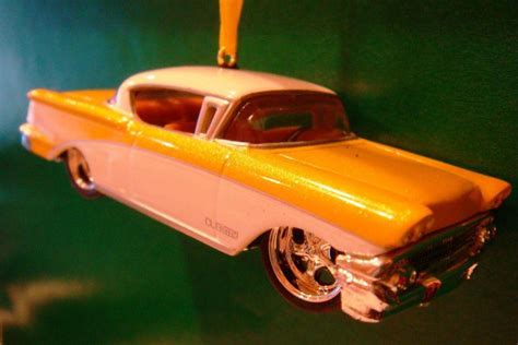 Sell 1958 '58 CHEVROLET CHEVY IMPALA LOWRIDER YELLOW CHRISTMAS TREE ORNAMENT in Hazleton ...