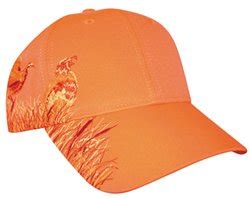 Amazon.com : Blaze Orange Hunting Hat Quail Embroidery : Camouflage ...