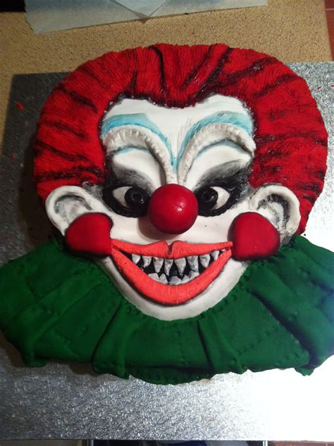 8 Killer Clown Cakes Photo - How to Make an Evil Clown Cake, Scary Clown Birthday Cake and Scary ...