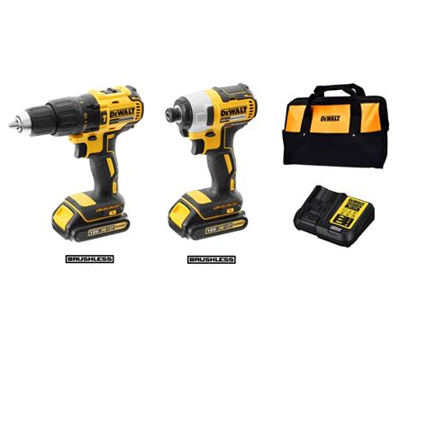 DeWALT 18V Brushless 2 Piece Combo Kit | Bunnings Warehouse