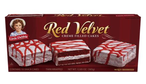 Little Debbie Red Velvet Cakes, 10 ct/1.285 oz - Kroger