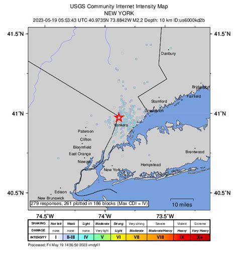 2.2 Earthquake Shakes Northern Part of New York Metro Area – La Voce di ...