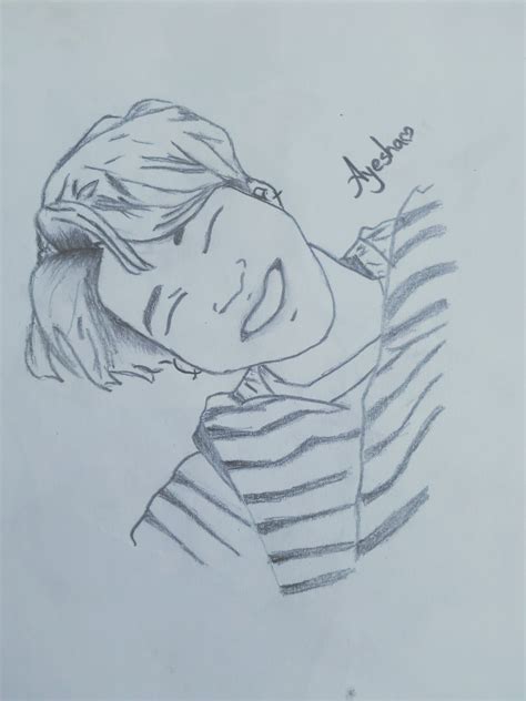 BTS Jimin drawing| BTS Jimin sketch| BTS jimin cute art| Jimin Fan art ...