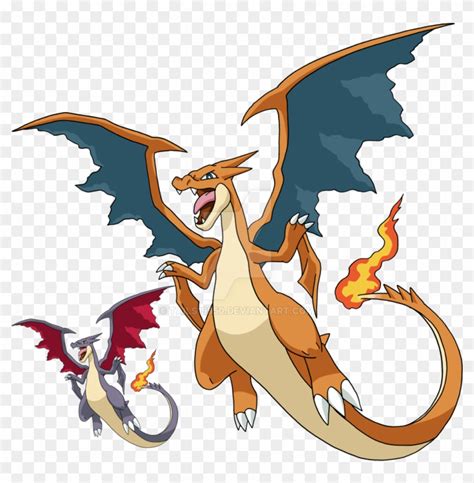 Mega Charizard Y - Shiny Hunting Pokemon Memes - Free Transparent PNG Clipart Images Download