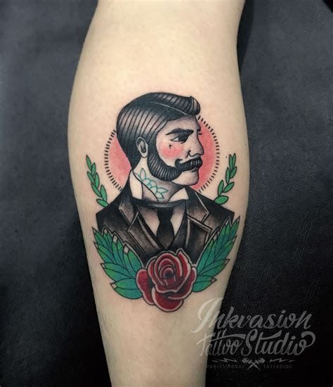 Traditional Victorian Gentleman Tattoo – INKVASION Tattoo Studio ...