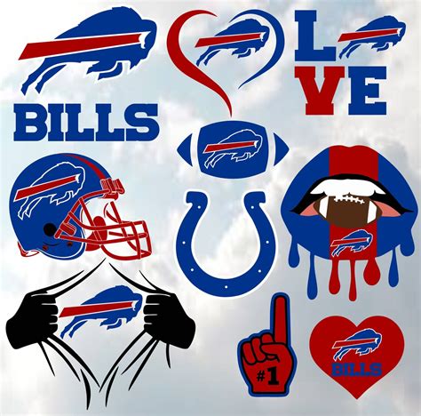 Buffalo Bills logo vector svg eps dxf png jpg | Etsy