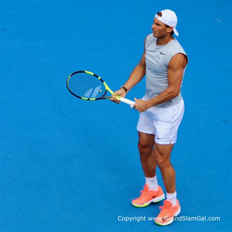 Australian Open 2017: Rafael Nadal Day 8 Practice Photos - grandslamgal.com