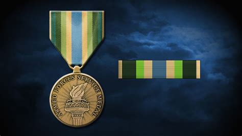 Who Earns the Armed Forces Service Medal?