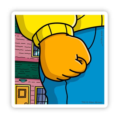 The Arthur Fist Meme Sticker