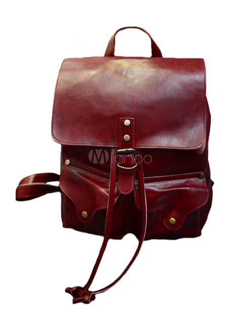 Backpack With Two Front Pockets - Milanoo.com