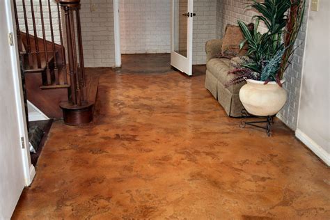 Concrete Patio Stain Colors | this is a skip trowel finish with antique tan stain | Meme's ...