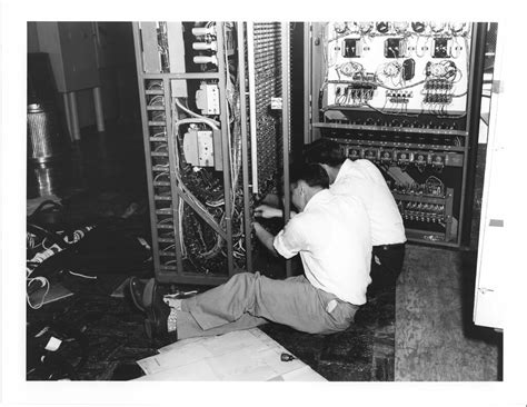 IBM 701 installation | The IBM 701 computer was delivered to… | Flickr