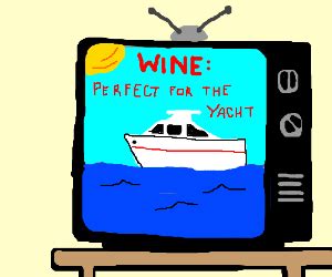 an Orson Welles wine commercial - Drawception