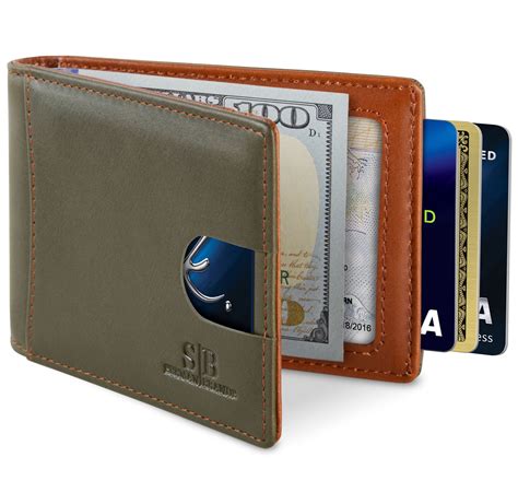 Serman Brands - SERMAN BRANDS Slim Wallets for Men. Mens Wallet with ...