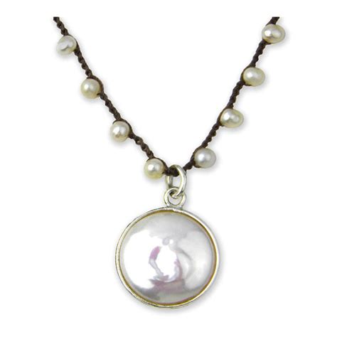 Pearls of Wisdom Necklace by On U Jewelry