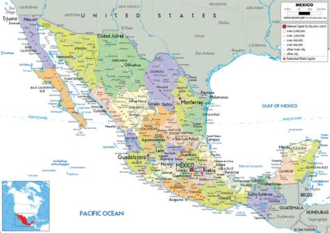 Mexico Map Political Worldometer | Free Hot Nude Porn Pic Gallery