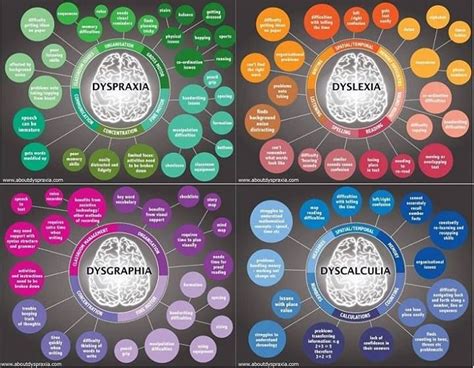 Dyspraxia chart with the 3 most common comorbid conditions. | Dyspraxia ...