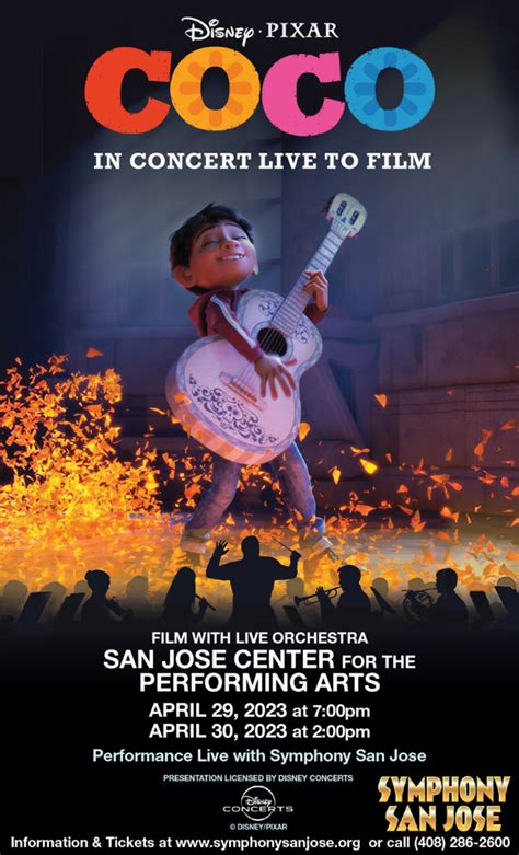 Apr 29 | SJ Symphony's 'Coco In Concert' - Film & Live Music 2023: San Jose | Campbell, CA Patch