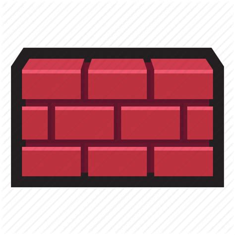 Brick Wall Icon #374737 - Free Icons Library