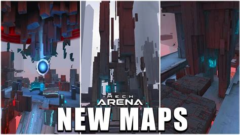 New 5v5 Maps | Visual Design Review | Mech Arena - YouTube