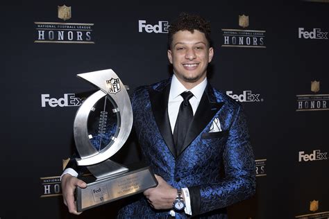 Chiefs QB Patrick Mahomes voted MVP