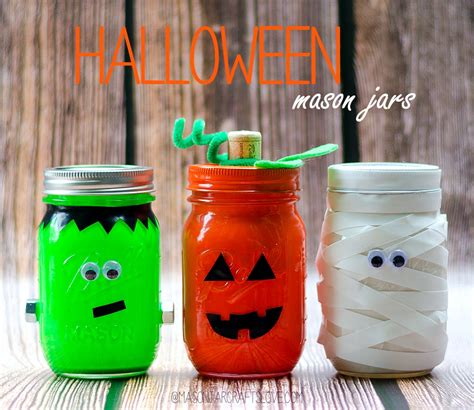 Halloween Mason Jars - Mason Jar Crafts Love