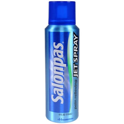 Salonpas Pain Relieving Jet Spray 4 OZ - Walmart.com - Walmart.com