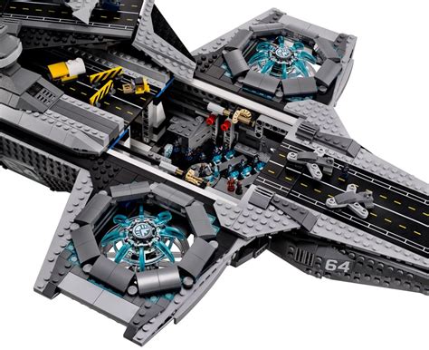 LEGO Avengers SHIELD Helicarrier - The Awesomer