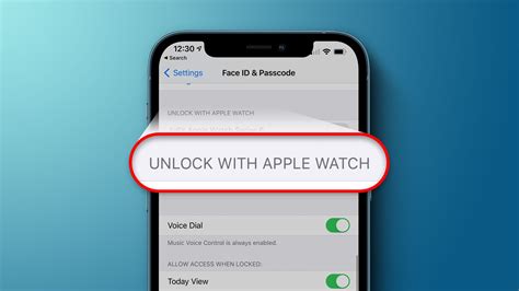 Apple Explains How Unlocking iPhone With Apple Watch Works - MacRumors