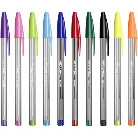 BIC CRISTAL BALLPOINT PEN 1.6mm Assorted