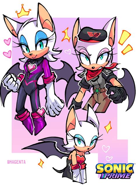 Sonic Boom Rouge The Bat Redesign