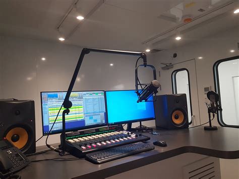 Sound Isolation Booths for Broadcast and Radio Station Studio | MECART