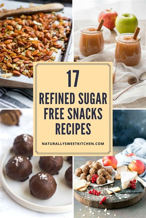 17 Refined Sugar Free Snacks Recipes | Sugar free snacks, Free snacks, Healthy dessert recipes