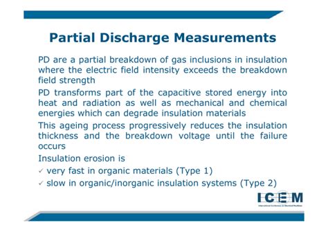 Partial Discharge Measurements