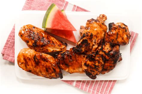 Watermelon Lime Glazed Grilled Chicken with Balsamic (Juicy!) - fANNEtastic food