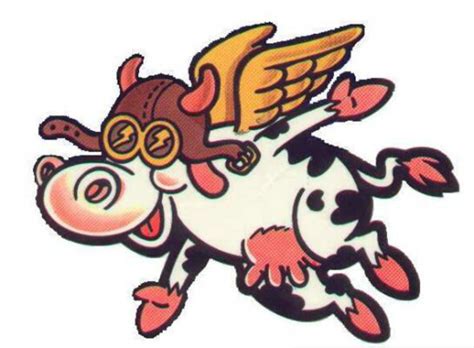 Cartoon Flying Cow | Free Images at Clker.com - vector clip art online ...