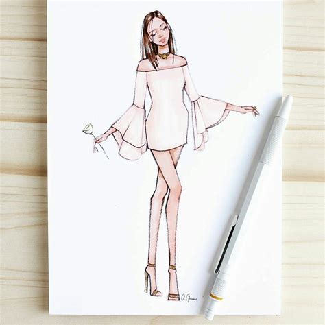 She's Back (rewriting/editing) | Fashion design sketches, Illustration fashion design, Fashion ...